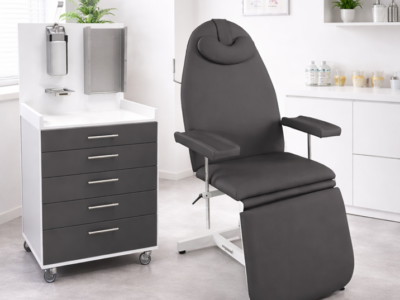 Blutentnahmestuhl mit Laborwagen pro place 2