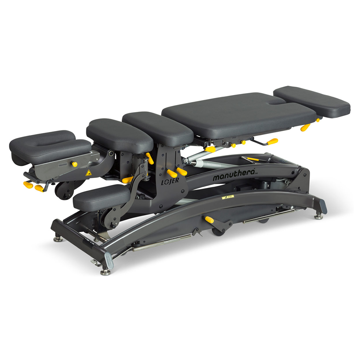 Lojer Therapieliege Manuthera Modell 242 Anthrazit mit Elektroantrieb 23437 18
