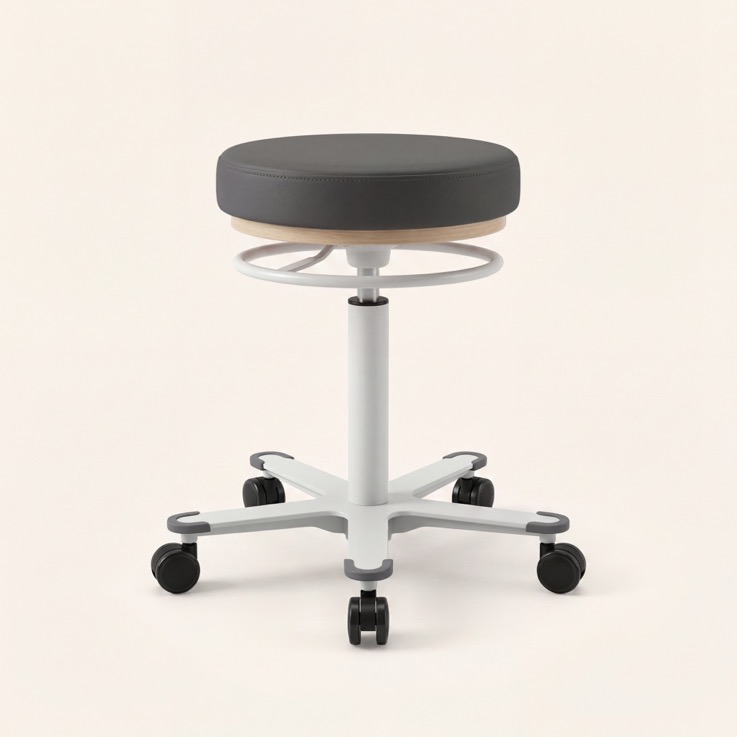 arbeitshocker orbit grey grau naggura